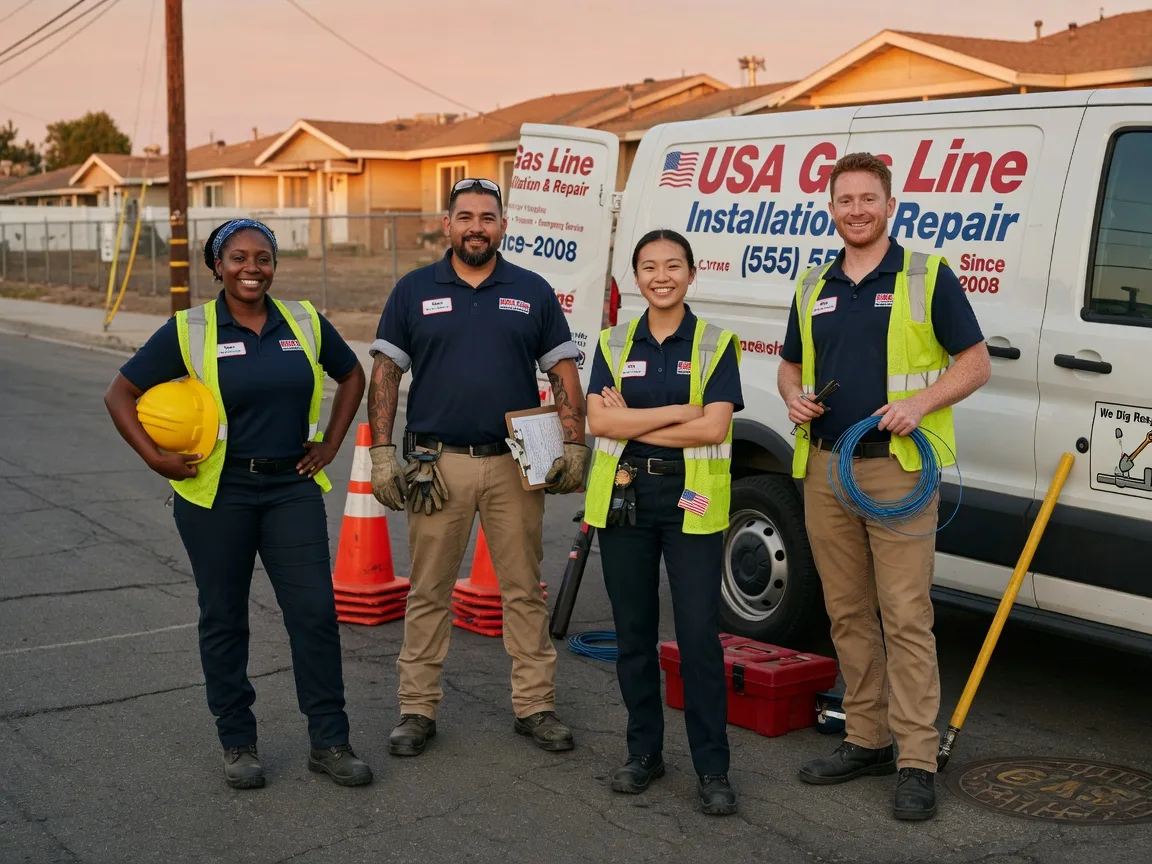 Gas Line Installation company in Lone Wolf, OK